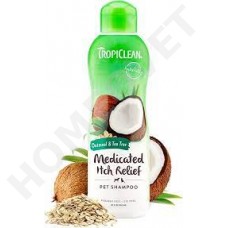 TropiClean Oatmeal & Tea Tree Medicated Itch Relief Shampoo